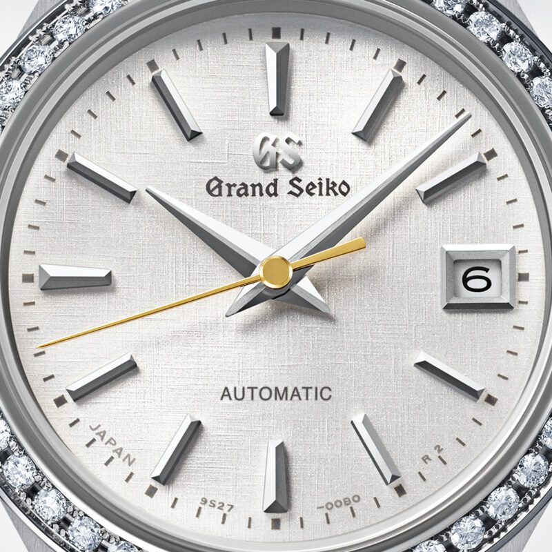 Grand Seiko Pearl white linen Mechanical Automatic