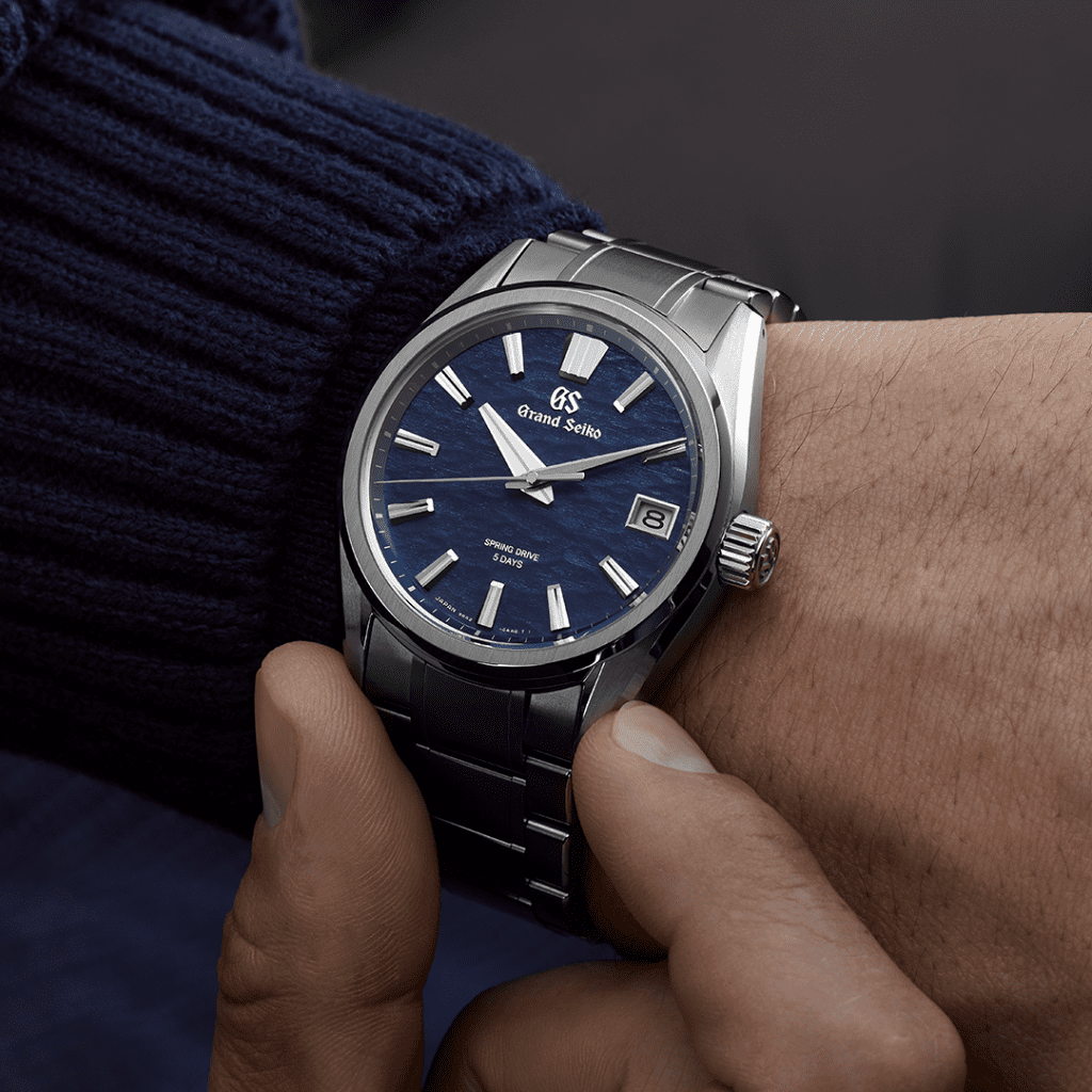 Grand Seiko 'Suwa Lake' Titanium Spring Drive | Grand Seiko Online ...