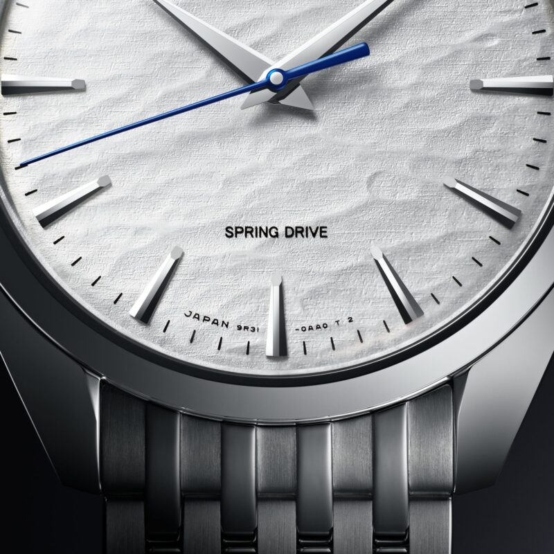 Grand Seiko White Omiwatari God s Footsteps Spring Drive