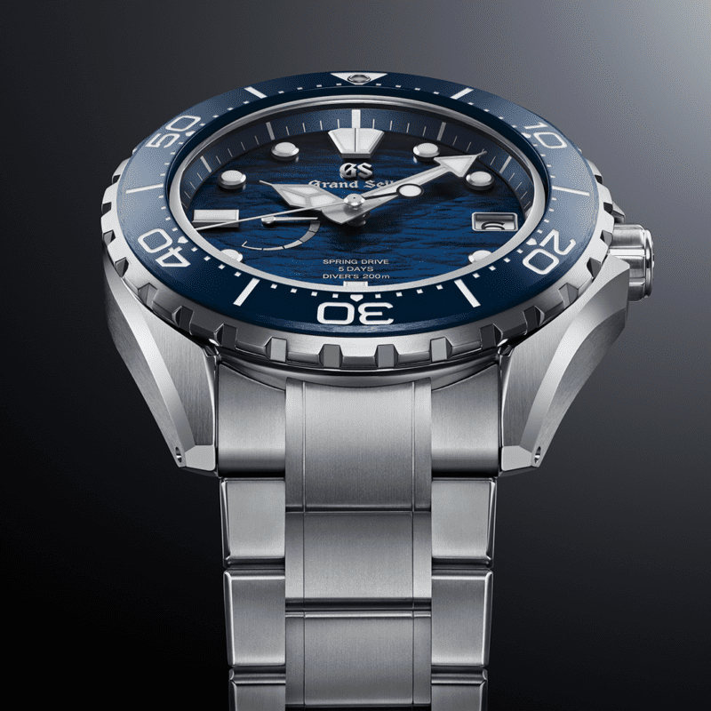 Grand Seiko Ushio Blue Spring Drive Diver s Watch