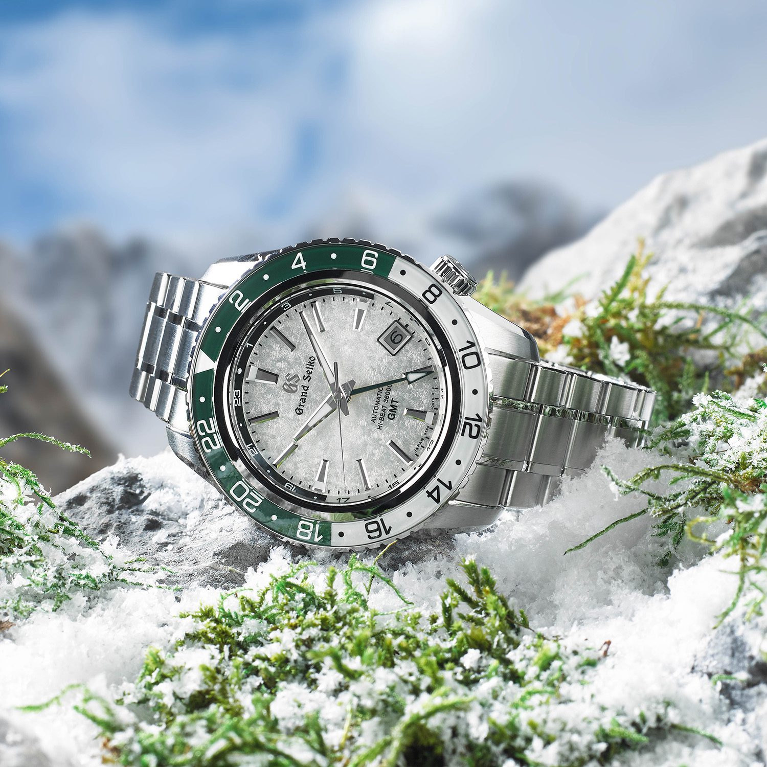 Grand Seiko Sekkei - 'Snow Valley' Triple -Timezone GMT | Grand Seiko ...