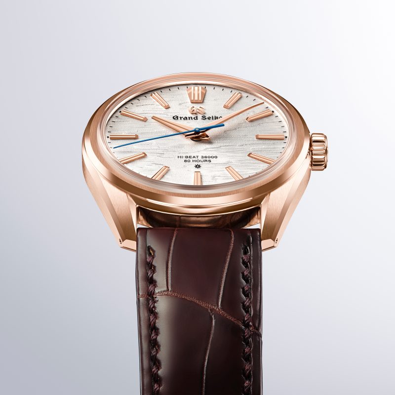 Grand Seiko Birch Bark 18k Rose Gold Hi Beat Limited Edition Grand Seiko Online Boutique The Official UK Online Store