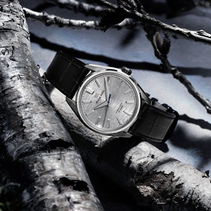 Grand Seiko 'Birch Bark' Titanium Hi-Beat | Grand Seiko Online Boutique ...